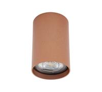 Foco Empotrado GU10 Cobre Metal Acentuado Ø5,5 Cm Redondo