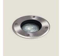 Foco Exterior Empotrable Suelo Circular Inox GU10 Cenit