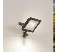 Foco exterior LED Maikel de Prios, 50 W, 4000 lm, metal, sensor