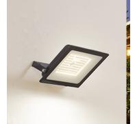 Foco exterior LED PRIOS Maikel, 100 W, 8000 lm, metal