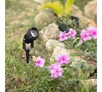 LEDKIA LIGHTING Foco Exterior LED RGB 15W con Pincho Vetusta RGB