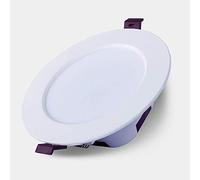 Foco, Foco Led Empotrable Ultrafino para Techo, Apliques de Pared para Dormitorio, Focos Empotrables de Bajo Consumo sin Parpadeo, para Baño, Pasillo, Escenario, Oficina Y Exteriores./3000K/12W