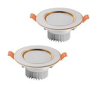 Foco, Focos Led Empotrables de 5 W para Interiores, Focos Empotrables de Techo, Focos Empotrables de Bajo Consumo para Decoración de Baño Y Dormitorio, Aplique de Pared Ac110-240V para el Hogar Y la O