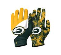 FOCO Green Bay Packers NFL - Guantes elásticos reutilizables para adultos, 2 unidades