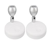 Foco Inalámbrico para Interiores con Mando a Distancia, Foco Pequeño Inalámbrico LED RGB de 13 Colores, Luces Decorativas Giratorias Multidireccionales que Funcionan con Pilas,