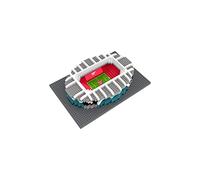 FOCO Juego de construcción del estadio de fútbol Arsenal FC Emirates 3D Bricks Mini BRXLZ con licencia oficial - Modelo de la Premier League - 1,072 piezas - A partir de 12 años - Mercancía deportiva