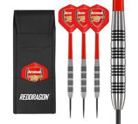 FOCO Juego de dardos con licencia oficial del Arsenal FC 24 g, 80% tungsteno