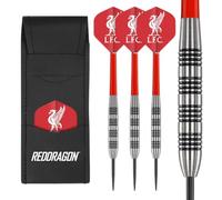 FOCO Juego de dardos con licencia oficial del Liverpool FC 24 g, 80% tungsteno