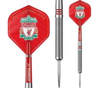 FOCO Juego de dardos con punta de acero de tungsteno 90% del Liverpool Football Club, 24 g (D1414)