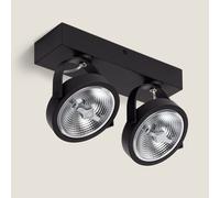 Foco LED 30W CREE de Superficie Direccionable AR111 Regulable Negro