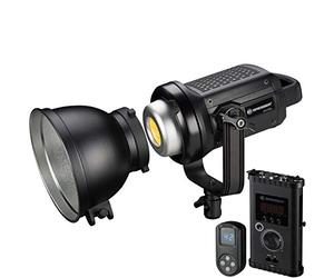 Foco LED de Estudio BRESSER BR-D1200BL COB Bi-Color con Refrigeración
