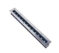 Foco LED de Suelo para Exteriores-Lámpara Rectangular enterrada,Foco Impermeable IP65,luz empotrada de bajo Voltaje AC85-265V,para iluminación de Jardines,césped y garajes