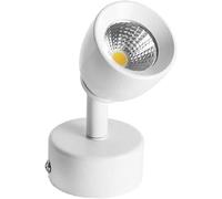 Foco LED de Superficie con atenuación de Tres Colores, luz de Acento direccional para Interiores, Aplique monopunto, Mini Foco Moderno para Sala de Estar, Cocina y galería.