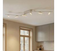 Foco LED Eldrin de Lindby, blanco, 6 luces, puntos de luz