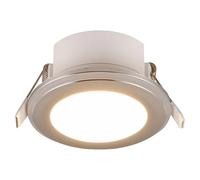 Foco LED empotrable Argus (RGB, Diámetro: 8 cm, Cromo)