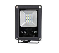 Foco LED exterior 10 W 900 LM Blanco Frío Foco Jardín Resistente al agua IP65 pared Foco exterior Bombilla Negro