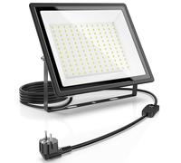 Foco LED Exterior 150W, 16500LM Súper Brillante con Haz Ancho de 160°, Impermeable IP66, Ahorro de Energía del 85%, Vida Útil de 50000 Horas para Jardín, Almacén, Sitio de Construcción (150W 1PACK)