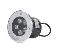 Foco LED exterior empotrable IP65 220 V suelo 5 W 80 ° Ø130 - Blanco frío 6000 K - 8000 K - SILAMP