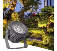 Foco LED for exteriores Luz de inundación exterior Foco LED AC85-265V Impermeable IP65 Luz de paisaje giratoria de 90 ° for jardín Hotel Patio trasero Césped(Blue,36W-AC85-265V)