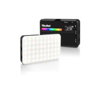 Foco Led Fotografía, Rollei Lux Compact RGB Luz Camara para Grabar Videos | Pantalla DSLR Portatil 125g, Recargable por Type C,13 Efectos de Iluminación 98 CRI/TLCI, Control Inteligente de APP Candela
