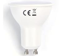 Foco LED GU10 de 9W con luz blanca cálida, 810 lúmenes y ángulo de 120°. Perfecto para crear iluminación ambiental y decorativa en hogares y negocios.
