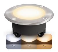 Foco led GX53 empotrable para suelo, diseño redondo y cuadrado, blanco cálido, Rund warmweiß, GX53 3.50 wattsW 230.00 voltsV