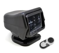 Foco LED inalámbrico de 120 W para vehículos, con rotación de 360°, Control Remoto y Base magnética Potente para Camiones, Barcos, Todoterreno, Camping y emergencias. Resistencia a