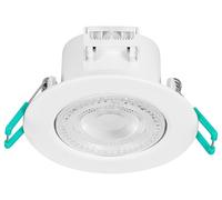 Foco LED Inteligente 4.8W, RGBW, Regulable, Blanco, IP44 - 90096