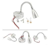 Foco LED interior con interruptor táctil para vehículos de 12 V 24 V, incluye RVs Campers Boats and Trucks for Bedroom Hotel Reading Area Lighting