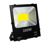 Foco LED para exteriores, Lámpara de pared LED de luz de inundación 3 0W 50W 100W 150W 200W Floodlight Exterior Street al aire libre for impermeabilizar el estadio del jardín de focos Para jardines(Wh