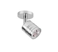 Foco Led para Interiores, Ajustable 360°, para Montaje en Superficie, Iluminación de Acento, Mini Focos de Acento Modernos para Cuadros, Aplique de Pared de Aluminio de 5 W/Lámpara Giratoria de Pared/