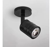 Foco Led para Interiores, Ajustable 360°, para Montaje en Superficie, Iluminación de Acento, Mini Focos de Acento Modernos para Cuadros, Aplique de Pared de Aluminio de 5 W/Lámpara Giratoria de Pared/