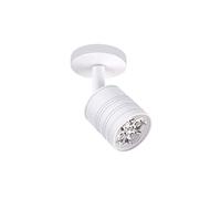 Foco Led para Interiores, Ajustable 360°, para Montaje en Superficie, Iluminación de Acento, Mini Focos de Acento Modernos para Cuadros, Aplique de Pared de Aluminio de 5 W/Lámpara Giratoria de Pared/