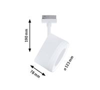 Foco LED Paulmann URail Arena, blanco señal, 4000 K, atenuable