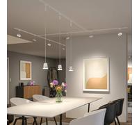 Foco LED Paulmann URail Circle, 3stepdim, 4000 K, blanco señal