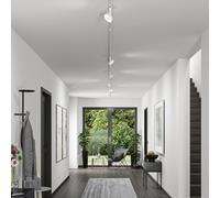 Foco LED Paulmann URail Circle, regulable en 3 pasos, 3000 K, blanco señal