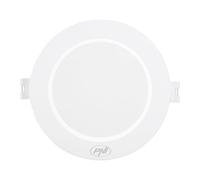 Foco LED PNI D-Light CL2506 de 6 W, empotrable, redondo, 120,5 x 28,4 mm, 6400 K, alimentación 230 V, 660 lm, blanco