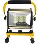 Foco LED Recargable inalámbrico Spot Lighting, lámpara de Trabajo Exterior COB de 80 W y 6000 lúmenes, 3 Modos de Brillo, batería de Iones de Litio integrada de 168 000 mAh, funcio