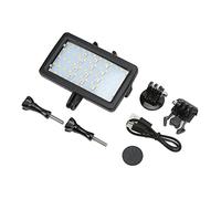 Foco Led Subacuático, 72 Leds, 5000LUX, Batería Recargable 3000mAh, IPX8 40M, 8 Modos de Color, Carga Tipo C - Iluminación Potente, Resistente y Versátil, Ideal para Buceo y