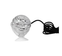 Foco LED Sumergible para Acuario, Rojo, Plástico, Alta Luminosidad | Luz Decorativa para Pecera, Uso en Agua Dulce y Salada, para Piscinas y Jarrones