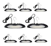 Foco LED UFO de 150 W for Gran Altura, 16 500 LM, 5000 K, IP65, homologado por ETL, for iluminación de almacenes, garajes y Tiendas.(8pack)