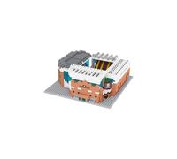 FOCO Licencia oficial Aston Villa FC Villa Park BRXLZ Piedras 3D Mini Estadio de Fútbol Kit de construcción