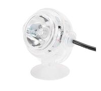 Foco luminoso LED para acuario, impermeable, sumergible, gradiente colorido, foco luminoso nocturno, accesorio de acuario de agua dulce y de mar, 100-240 V (amarillo)