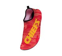 Foco Men's Yoga Gym Aqua Shoes Kansas City Chiefs NFL Camo Water Sock-L, Team Color, Large 11/12