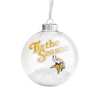 Foco Minnesota Vikings Tis The Season - Adorno de Bola de Cristal