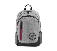 FOCO Mochila de fútbol con licencia oficial del Manchester United FC, color gris, gris, Talla única