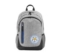 FOCO Mochila gris con licencia oficial del Leicester City