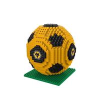FOCO - Modelo de pelota de juguete 3D con ladrillos con licencia oficial del Wolverhampton Wanderers FC BRXLZ