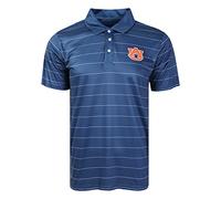 Foco NCAA College Team-Polo de Manga Corta con Logotipo Camisa, Poliéster a Rayas, M Unisex Adulto