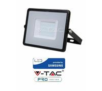 Foco Negro LED Exterior 30W Ultrafino Chip Samsung V-tac Pro VT-30 [EEK: F]